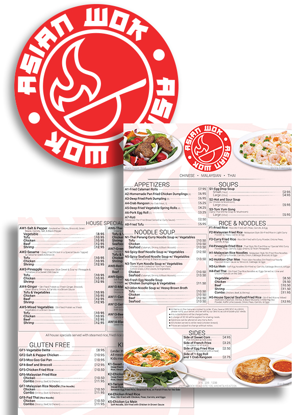 Asian Wok Branding