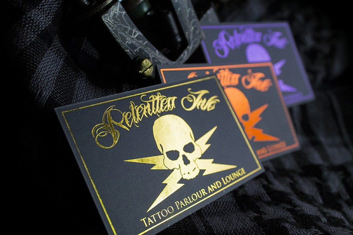 Relentless Ink Business Cards